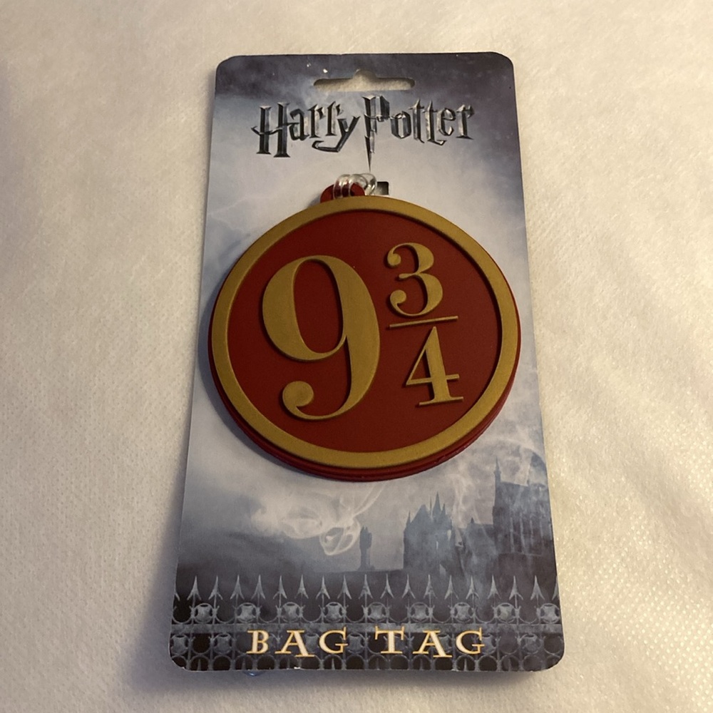 NWOT - Harry Potter Platform 9 3/4 Luggage Bag Tag - Bioworld © Warner Bros.